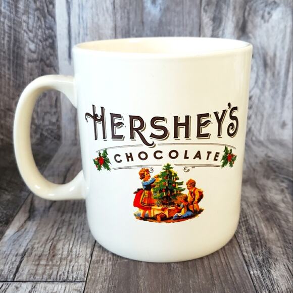 Jumbo Coffee Mug Hershey Oversized Christmas Vintage Retro Dishwasher Safe Gift - Picture 2 of 9